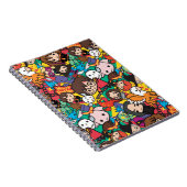 Cartoon Harry Potter-Zeichen-Toss-Muster Notizblock (Rechte Seite)