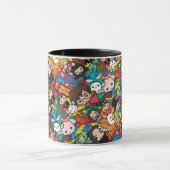Cartoon Harry Potter-Zeichen-Toss-Muster Tasse (Zentrum)