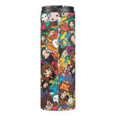 Cartoon Harry Potter-Zeichen-Toss-Muster Thermosbecher (Rückseite)