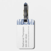 Cartoon Harry, Ron, & Hermione Flying In Woods Gepäckanhänger (Rückseite vertikal)