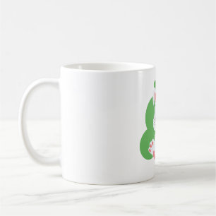 Cartoon-Hasen-Glanz Kaffeetasse