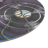 Cartoon-Hauptplatine Schneidebrett (Ecke)