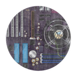 Cartoon-Hauptplatine Schneidebrett