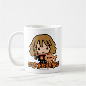 Cartoon Hermione und Crookshanks Kaffeetasse (Links)