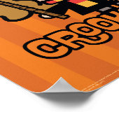 Cartoon Hermione und Crookshanks Poster (Ecke)