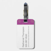 Cartoon Hermione und Ron Wingardium Leviosa Zauber Gepäckanhänger (Rückseite vertikal)