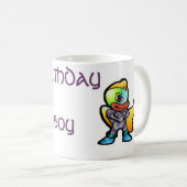 Cartoon Hero Kaffeetasse (VorderseiteRechts)