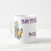 Cartoon Hero Kaffeetasse (Vorderseite Links)