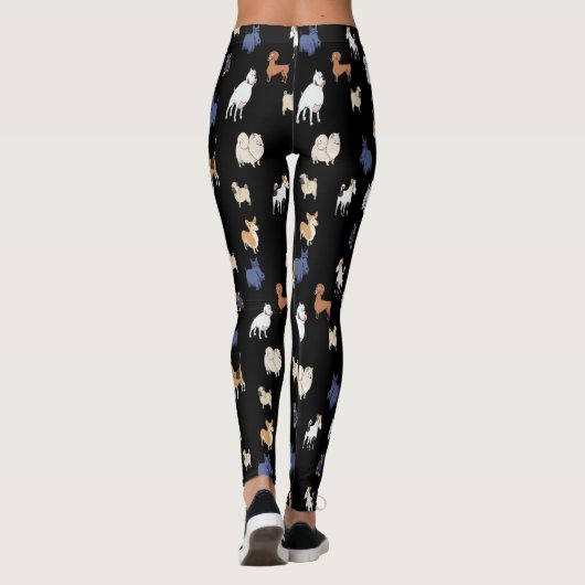 Cartoon Hogs Leggings (Rückseite)