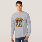 Cartoon hot peppers T-Shirt (Vorne ganz)