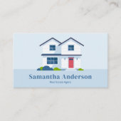 Cartoon House - Real Anwesen Agent Visitenkarte (Vorderseite)