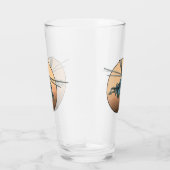Cartoon-Hubschrauber Glas (Rechts)