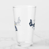 Cartoon-Hubschrauber Glas (Links)