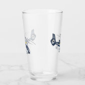 Cartoon-Hubschrauber Glas (Rechts)