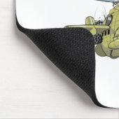 Cartoon-Hubschrauber "Hind" Mousepad (Ecke)
