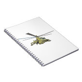 Cartoon-Hubschrauber "Hind" Notizblock (Rechte Seite)