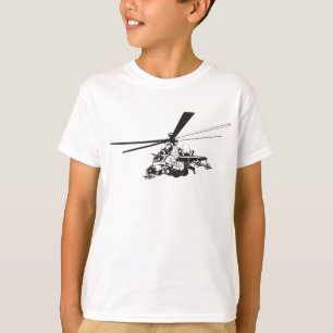 Cartoon-Hubschrauber "Hind" T-Shirt