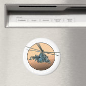 Cartoon-Hubschrauber Magnet (In Situ (Geschirrspüler))