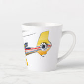 Cartoon-Hubschrauber Milchtasse (Rechts)