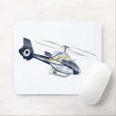 Cartoon-Hubschrauber Mousepad (Mit Mouse)