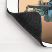 Cartoon-Hubschrauber Mousepad (Ecke)
