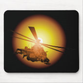 Cartoon-Hubschrauber Mousepad (Vorne)