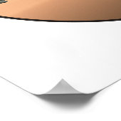 Cartoon-Hubschrauber Poster (Ecke)