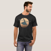 Cartoon-Hubschrauber T-Shirt (Vorne ganz)