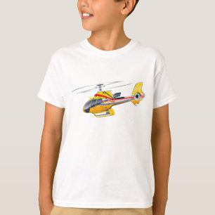 Cartoon-Hubschrauber T-Shirt