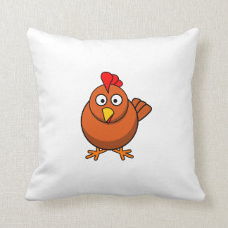Cartoon-Huhn Kissen