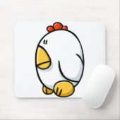 Cartoon-Huhn Mousepad (Mit Mouse)