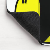 Cartoon-Hummel-Biene Mousepad (Ecke)