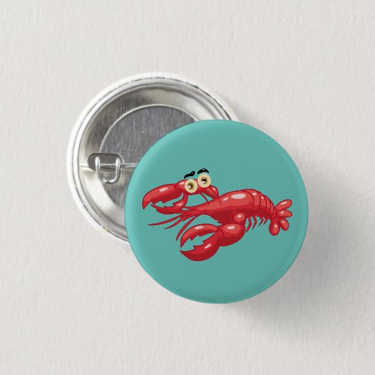 Cartoon-Hummer Button (Vorne & Hinten)