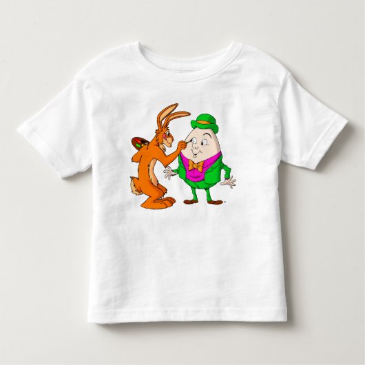 Cartoon Humpty Dumpty kids T - Shirt (Vorderseite)