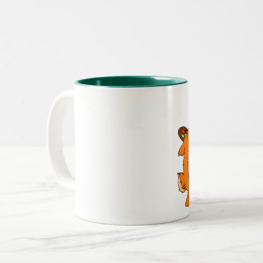 Cartoon Humpty Dumpty Tasse (Vorderseite Links)