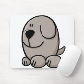 Cartoon-Hund Mousepad (Mit Mouse)