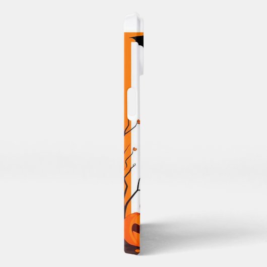 Cartoon Hund sitzt stolz iPhone Hülle (Rechte Seite)