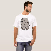 Cartoon-Hund T-Shirt (Vorne ganz)