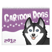 Cartoon-Hund züchtet 2012 Kalender (Titelbild)