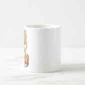 Cartoon-Hunde-Abbildung Kaffeetasse (Mittel)