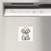 Cartoon-Hunde-Abbildung Magnet (In Situ (Geschirrspüler))