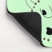 Cartoon-Hundet-shirts und -geschenke Mousepad (Ecke)