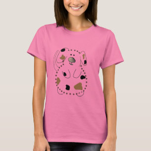 Cartoon-Hundet-shirts und -geschenke T-Shirt