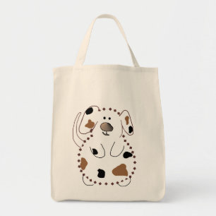 Cartoon-Hundet-shirts und -geschenke Tragetasche