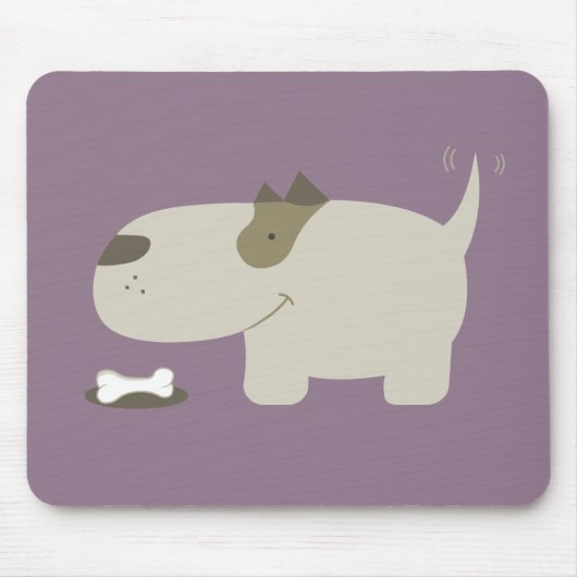 Cartoon-Hundmousepad Mousepad (Vorne)