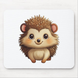 Cartoon-Igel-Abbildung Mousepad