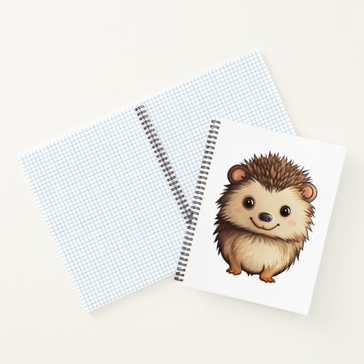 Cartoon-Igel-Abbildung Notizblock (Innenseite)