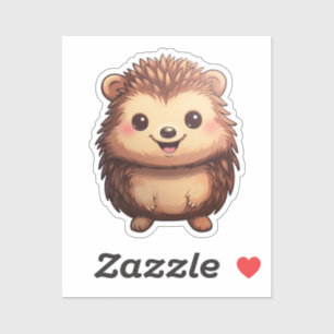 Cartoon Igel Aufkleber