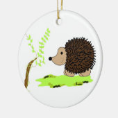 Cartoon Igel Keramik Ornament (Links)