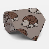 Cartoon-Igel Krawatte (Gerollt)